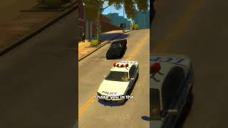 WHAT DO COPS CHASE YOU WITH IF YOU STEAL THEIR CAR IN GTA GAMES [upl. by Aleyak155]