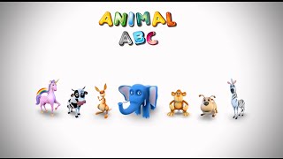 Animal ABC Song  Official Sound Track Animal ABC App [upl. by Imas]