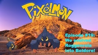 Minecraft Pixelmon 30 Lets Play 19  Roggenrola evolved into Boldore [upl. by Atihcnoc169]