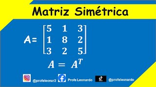 MATRIZ SIMETRICA [upl. by Elodie]