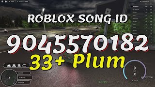 33 Plum Roblox Song IDsCodes [upl. by Merwyn]