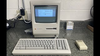 1986 Apple Macintosh Plus 1MB  Floppy EMU [upl. by Aivatnuahs306]