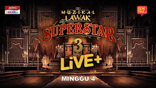 LIVE Muzikal Lawak Superstar 3 Live  Minggu 4 [upl. by Edobalo390]