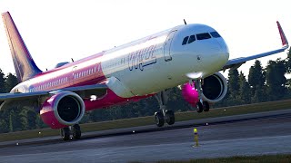 Wizz Air Landing at Luton  Flight Simulator [upl. by Hiram]