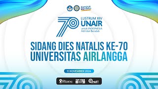 Sidang Dies Natalis Ke70 Universitas Airlangga [upl. by Qooraf611]