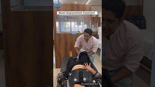 Navel displacement treatment chiropractorinindore naveldisplacementtreatment gastricproblem [upl. by Enreval938]