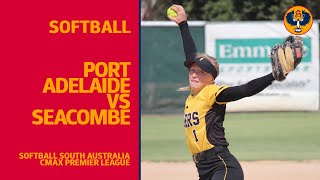 Softball  Seacombe vs Port Adelaide [upl. by Catriona]