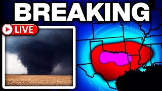 The Tornado Warning In Texas And Wind Bag Coverage 482024 [upl. by Laughry]