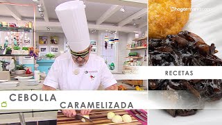 Hacer CEBOLLA CARAMELIZADA ¡sin azúcar 🧅​ Truco de Karlos Arguiñano 🍽️​👨🏻‍🍳​ [upl. by Iraam705]