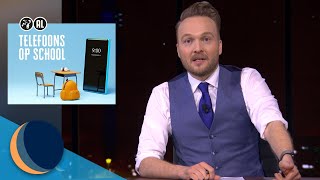 En nou is het afgelopen met telefoons in de klas  De Avondshow met Arjen Lubach S3 [upl. by Panayiotis816]