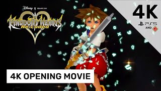 Kingdom Hearts Recoded Intro Movie  4K [upl. by Rania704]