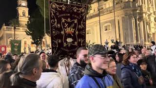 Procession pour Sainte Agathe de Sicile  Catania 12022024 [upl. by Shepherd]