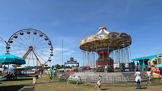 Wave Swinger This weeks carnival ride Wade Shows Orlando Florida carnival rides fair swings [upl. by Mayeda]