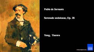 Pablo de Sarasate Serenade andalouse Op 28 [upl. by Anikehs]