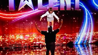 Incroyable Talent 2023  Un duo improbable entre une fille de 10 ans et un danseur de krump [upl. by Anom]