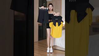 Frill Yellow Color Casual TOP for Womenshorts top tshirts youtubeshorts ZoeStyle1 [upl. by Yklam]