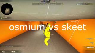 osmium tanking vs skeet kmeth aimware [upl. by Neely]