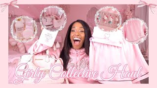 GIRLY PINK COLLECTIVE HAUL 2024  Burlington Marshalls amp TJmaxx [upl. by Greeson]