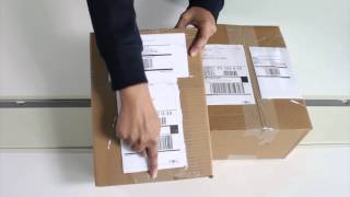 How to Label SmallParcel Shipments to Ship to Amazon Fulfillment Centers [upl. by Dacia]