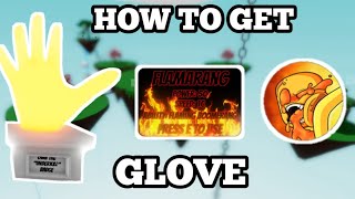 How To Get The FLAMARANG Glove in Slap Battles  Roblox [upl. by Marietta272]