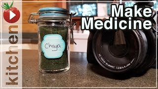 How To Make Chaya Powder  Why is it Medicine [upl. by Droflim]