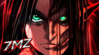 Eren Attack on Titan  AO SOM DO ESTRONDO  7 Minutoz [upl. by Auburn]