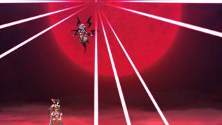 Koumajou Densetsu Final Boss  Remilia and Team Scarlet Devil Mansion Hard No Damage Whip Only [upl. by Giorgio]