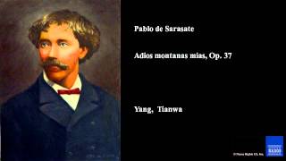 Pablo de Sarasate Adios montanas mias Op 37 [upl. by Claudius]