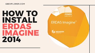 how to install Erdas imagine 2014 [upl. by Ilamad]