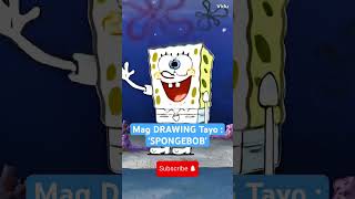 Mag DRAWING Tayo 02 SpongeBob Square Pants  Kwentong Pambata [upl. by Maller]