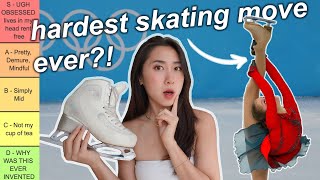 tier ranking EVERY figure skating move ever [upl. by Merril]