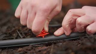 Installing a Threaded Micro Spray with a Pre Assembled Stake and Micro Adaptor [upl. by Ayotahs]