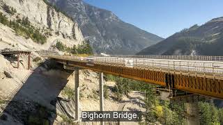 Kicking Horse Canyon Fall 2022 Flyover [upl. by Yaron]