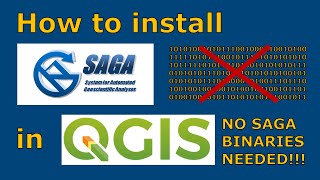 How to install SAGA in QGIS  No Binaries needed [upl. by Riordan710]