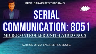 SERIAL COMMUNICATION8051 [upl. by O'Neill]