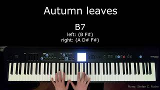 Autumn Leaves  Piano Jazz [upl. by Ynohtnad236]