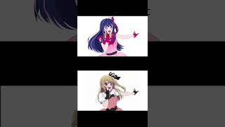 ruby and Ai Hoshino dancing with doodle songdoodle anime hoshinoai星野アhoshinoruby [upl. by Adnik]