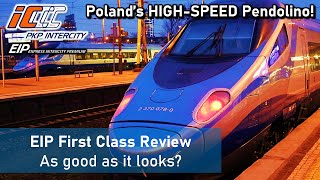 PKP Express Intercity Premium  Polands Highspeed Pendolino  First Class Review [upl. by Monarski314]