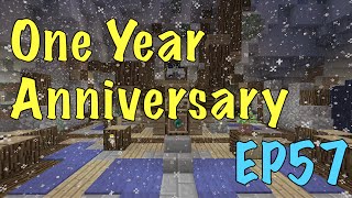 57  Minecraft Xbox  Subscriber Kingdom Survival 1 Year Anniversary  Episode  57  PBP [upl. by Sehcaep]