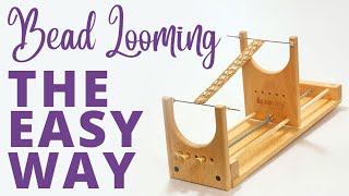 Beginners Bead Loom Tutorial  The EASY way thats so much quicker [upl. by Karsten]