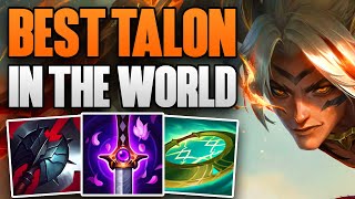 BEST TALON IN THE WORLD STOMPS A CHALLENGER GAME  CHALLENGER TALON JUNGLE GAMEPLAY  S14 [upl. by Engle]