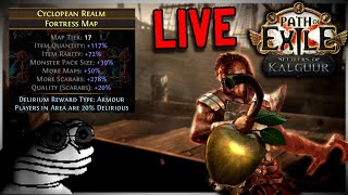 🔴T17 Farming please forgive me Scarabs Vengful Cry Slammer  strat build maxroll builds bulk [upl. by Katherin]