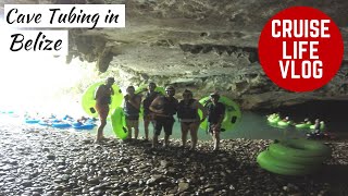 CRUISE LIFE VLOG Carnival Breeze Cave Tubing in Belize [upl. by Sitoel]