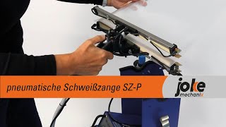 Weltneuheit Erste pneumatische Schweißzange  joke mechanix GmbH [upl. by Walrath]