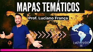 MAPAS TEMÁTICOS Cartografia [upl. by Eluj]