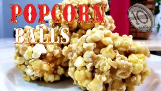 How to make Caramel Popcorn Balls [upl. by Anytsirk]