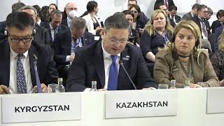 OSCEMC2023 Statement by the Head of the Delegation of Kazakhstan [upl. by Sosanna]