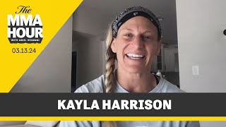 Kayla Harrison Admits She Was ‘Scared’ About UFC Decision  The MMA Hour [upl. by Llehsram876]