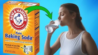 11 INCREDIBLE Health Benefits of BAKING SODA WATER [upl. by Inatirb]