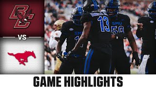 Boston College vs SMU Game Highlights  2024 ACC Football [upl. by Assen]